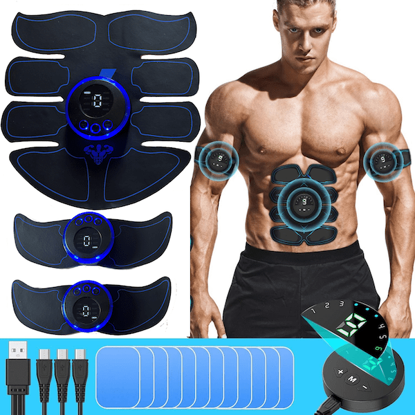 2x Tactical X Abs Stimulator 2024 - Abs + Arms + Gel Pads