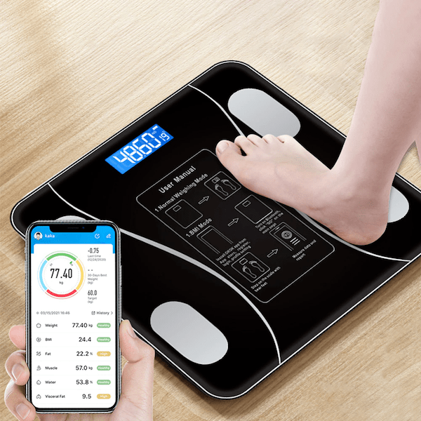 -AI Smart Scales (Tracks Everything to Your Smartphone)